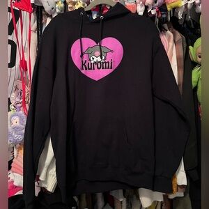 Sanrio Kuromi black Oversized hoodie